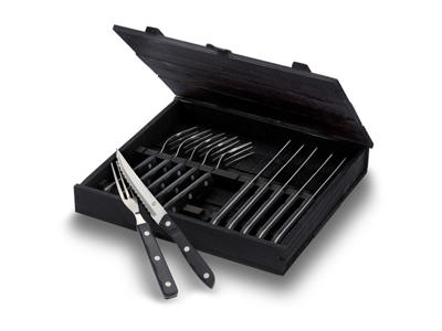 Old Farmer Black steakbestik/grillbestik 12 dele s